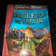 Libros: LIBRO EL SECRETO DEL VALOR DE GERONIMO STILTON, DESTINO