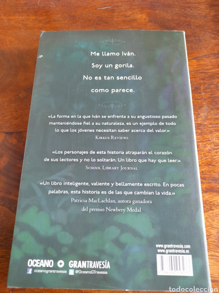 Libros: El &uacute;nico e incomparable Iv&aacute;n. Katherine Applegate - Foto 2