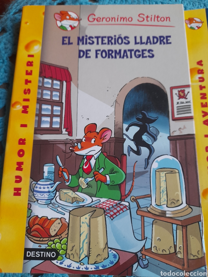 Libros: Geronimo Stilton. 2 libros en catal&aacute;n - Foto 2