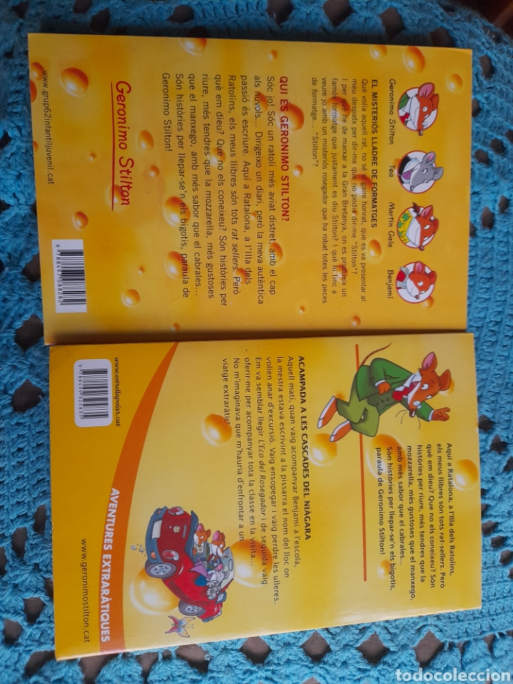 Libros: Geronimo Stilton. 2 libros en catal&aacute;n - Foto 4
