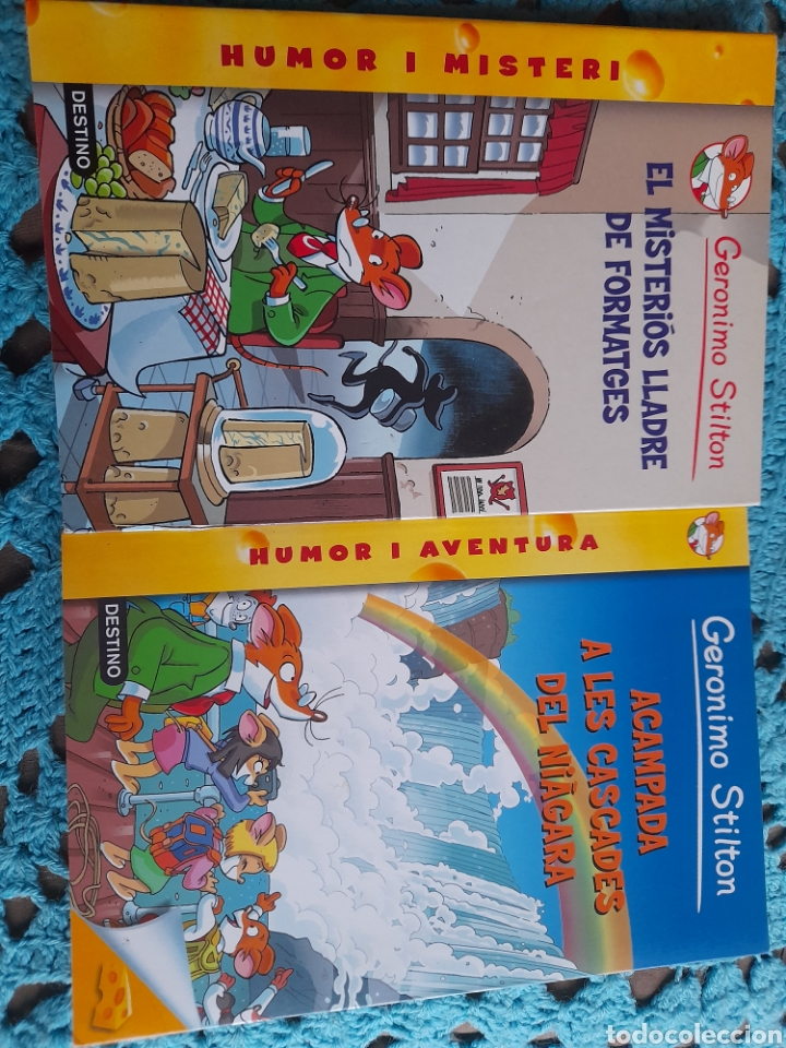 Libros: Geronimo Stilton. 2 libros en catal&aacute;n - Foto 1