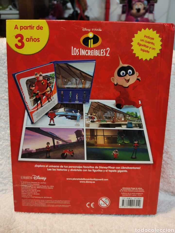 Libros: LOS INCRE&Iacute;BLES 2, libro + varios - Foto 2