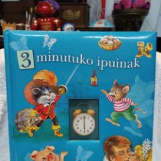 Libros: 3 MINUTUKO IPUINAK / SUSAETA. Lote 313191328