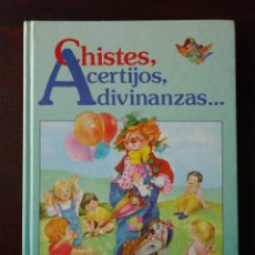 Libros: LIBRO INFANTIL CON CHISTES ACERTIJOS Y ADIVINANZAS, PARA INTRODUCIR A LA LECTURA DE MANERA AMENA