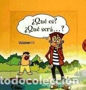Livres: &iquest;QUE ES? &iquest;QUE SERA...? (VOL. II) - Salvador, Antonio