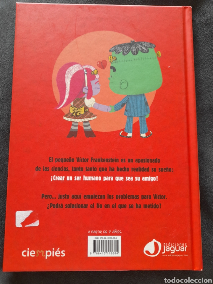 Libros: Frankenstein. Cuento ilustrado - Foto 2