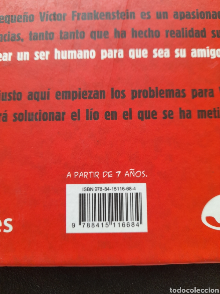 Libros: Frankenstein. Cuento ilustrado - Foto 3