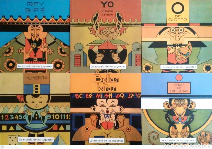 Libri: Colecci&oacute;n La escuela de los juguetes.6 vol&uacute;menes.Antonio Rubino.Comanegra.1&ordf;Ed.2015.NUEVOS.