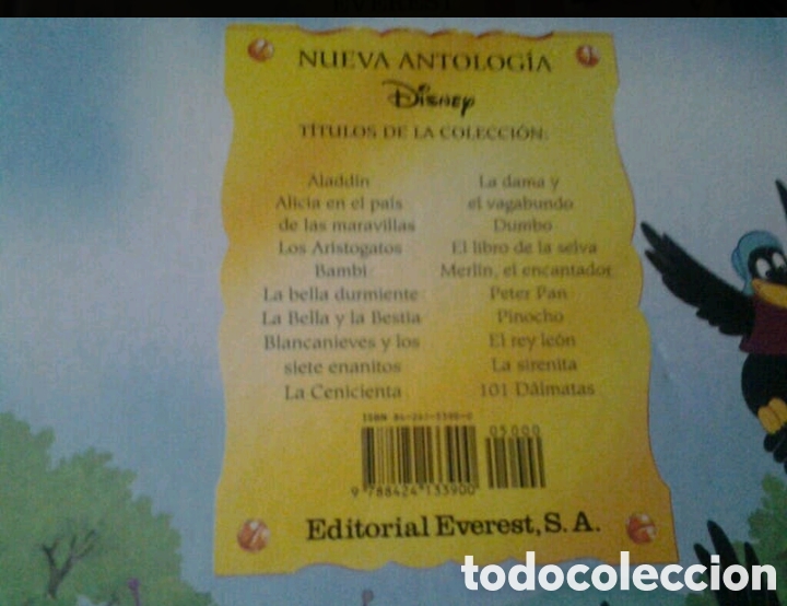 Libros: CUENTO DUMBO. COLECCI&Oacute;N DISNEY - Foto 2