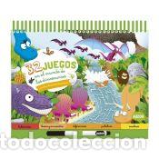 Libros: Busca y encuentra, 32 juegos en el pa&iacute;s de los dinosaurios - Auzou