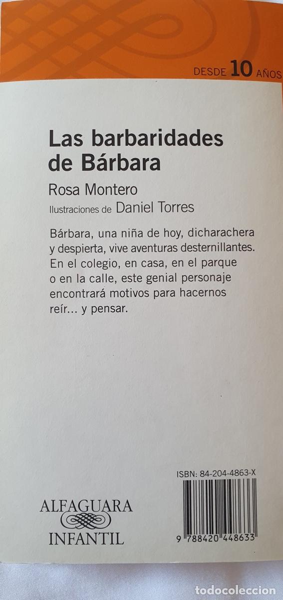 Libros: Las barbaridades de B&aacute;rbara - Foto 4