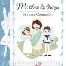 Libros: PRIMERA COMUNION - MI LIBRO DE FIRMAS (AZUL)