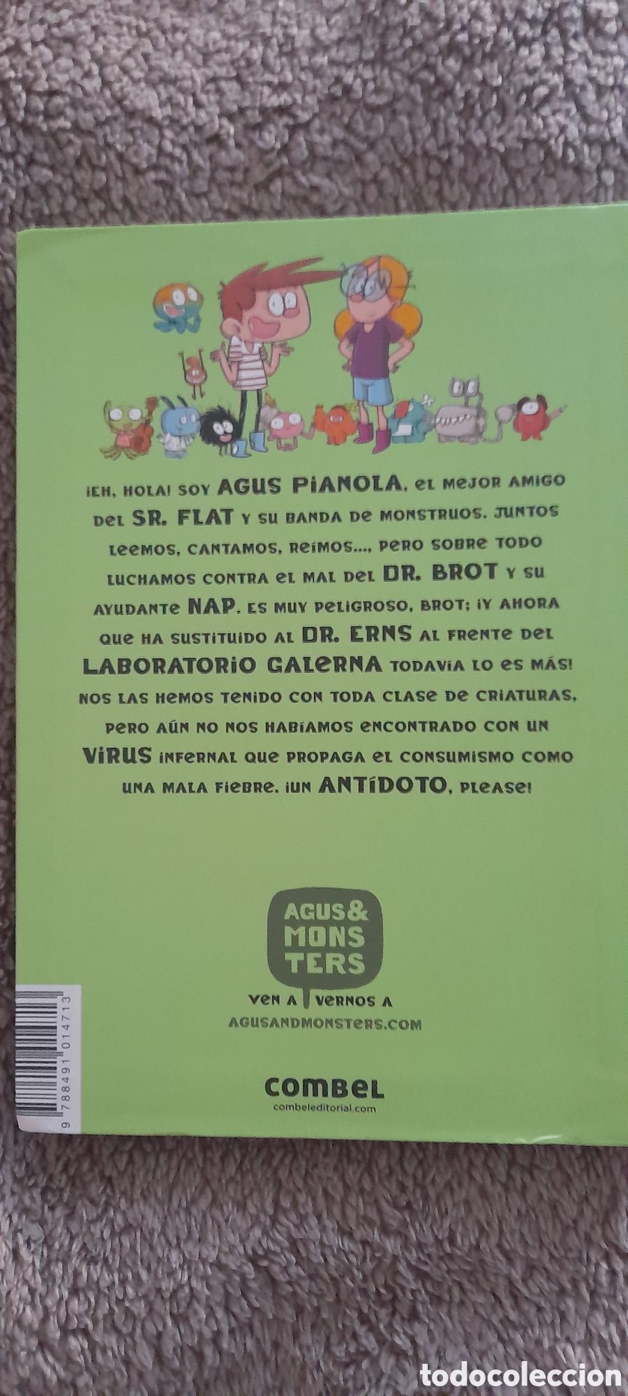 Libros: Agus y los monstruos. Virus - Foto 2