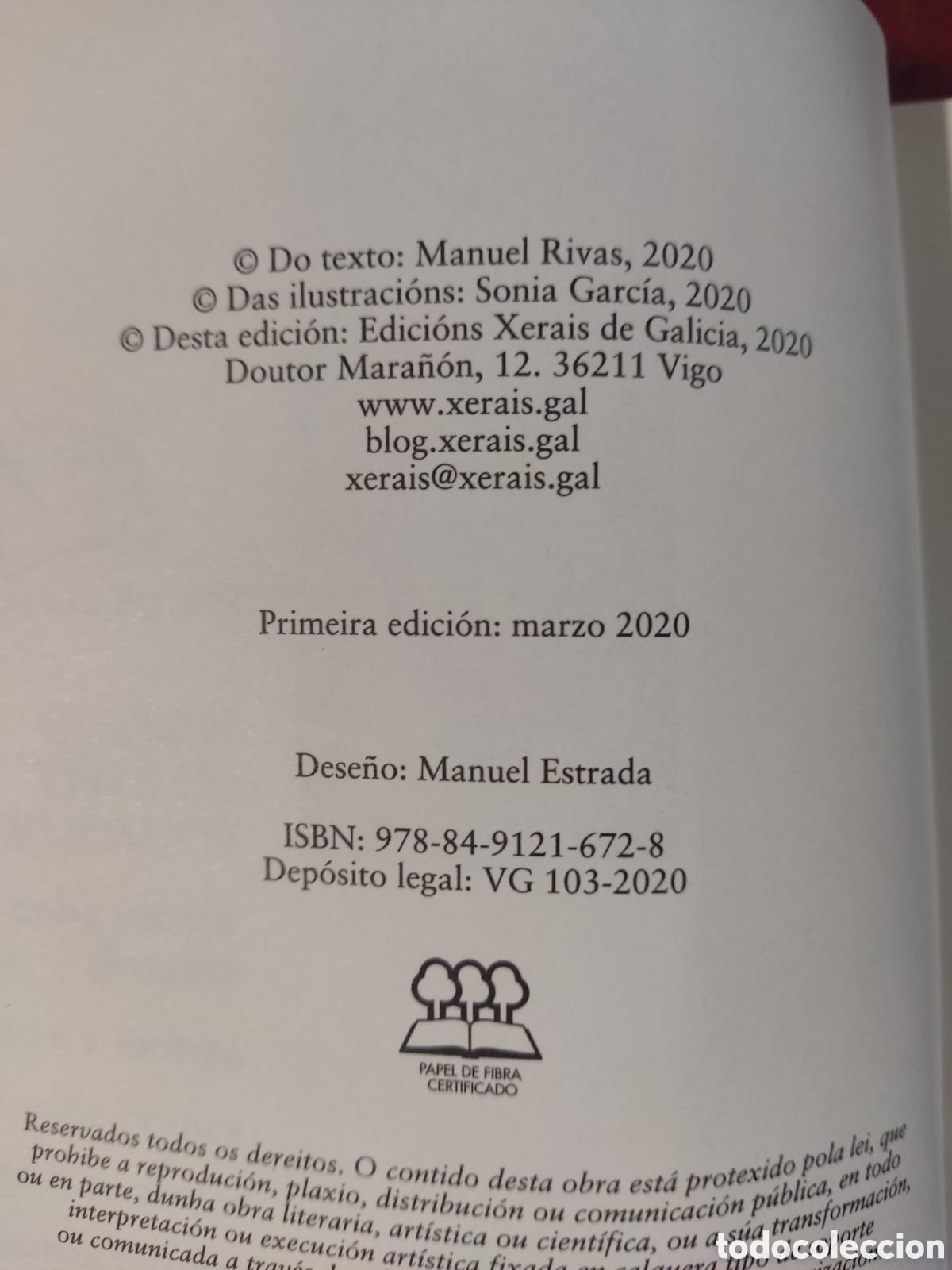 Libros: O chispas ( Manuel Rivas) - Foto 4