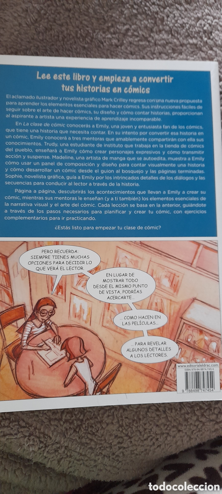 Libros: La clase de c&oacute;mic. Mark Crlley - Foto 2