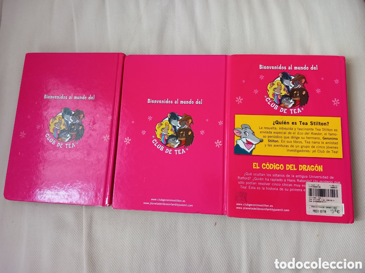 Libros: Lote de 3 libros de Tea Stilton. - Foto 3