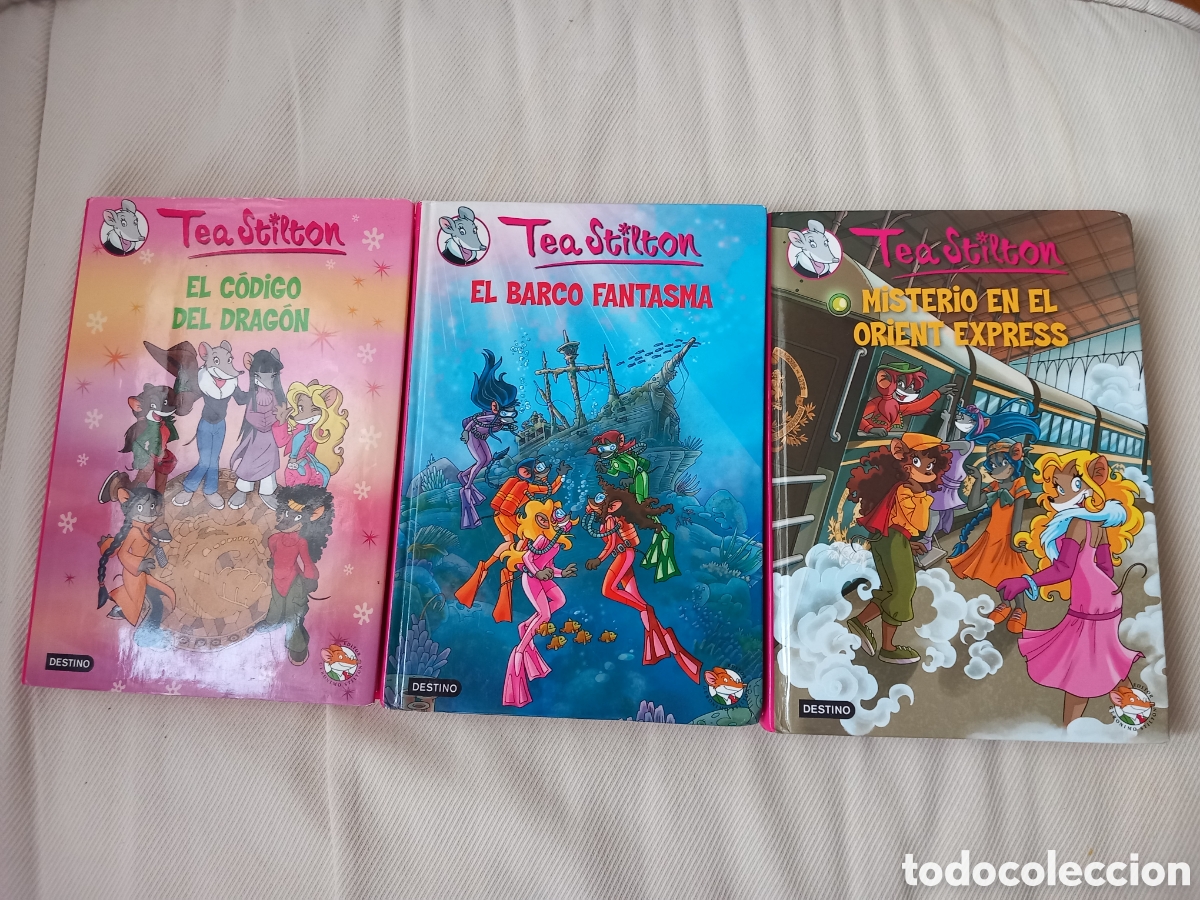 Libros: Lote de 3 libros de Tea Stilton. - Foto 1