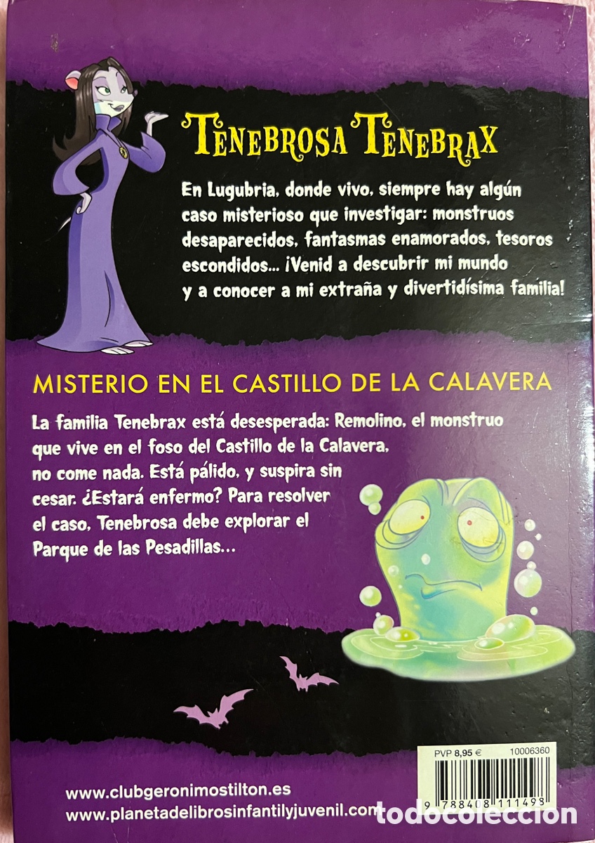 Libros: Libro de Ger&oacute;nimo Stilton Misterio en El Castillo de La Calavera - Foto 2