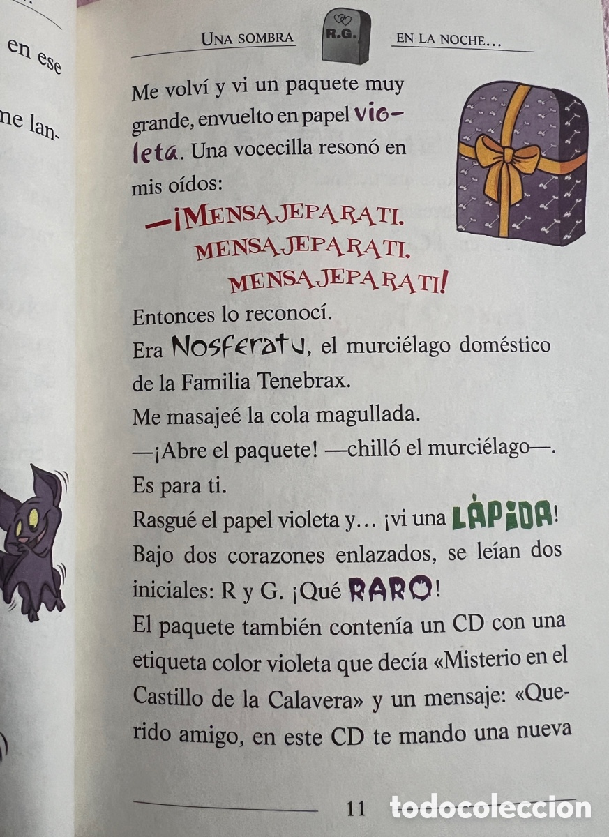 Libros: Libro de Ger&oacute;nimo Stilton Misterio en El Castillo de La Calavera - Foto 5