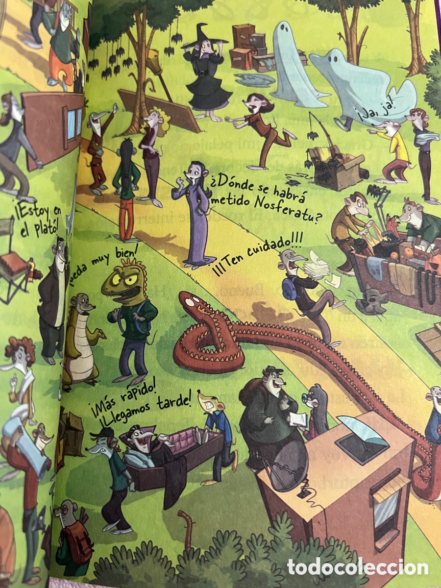 Libros: Libro de Ger&oacute;nimo Stilton Misterio en El Castillo de La Calavera - Foto 6