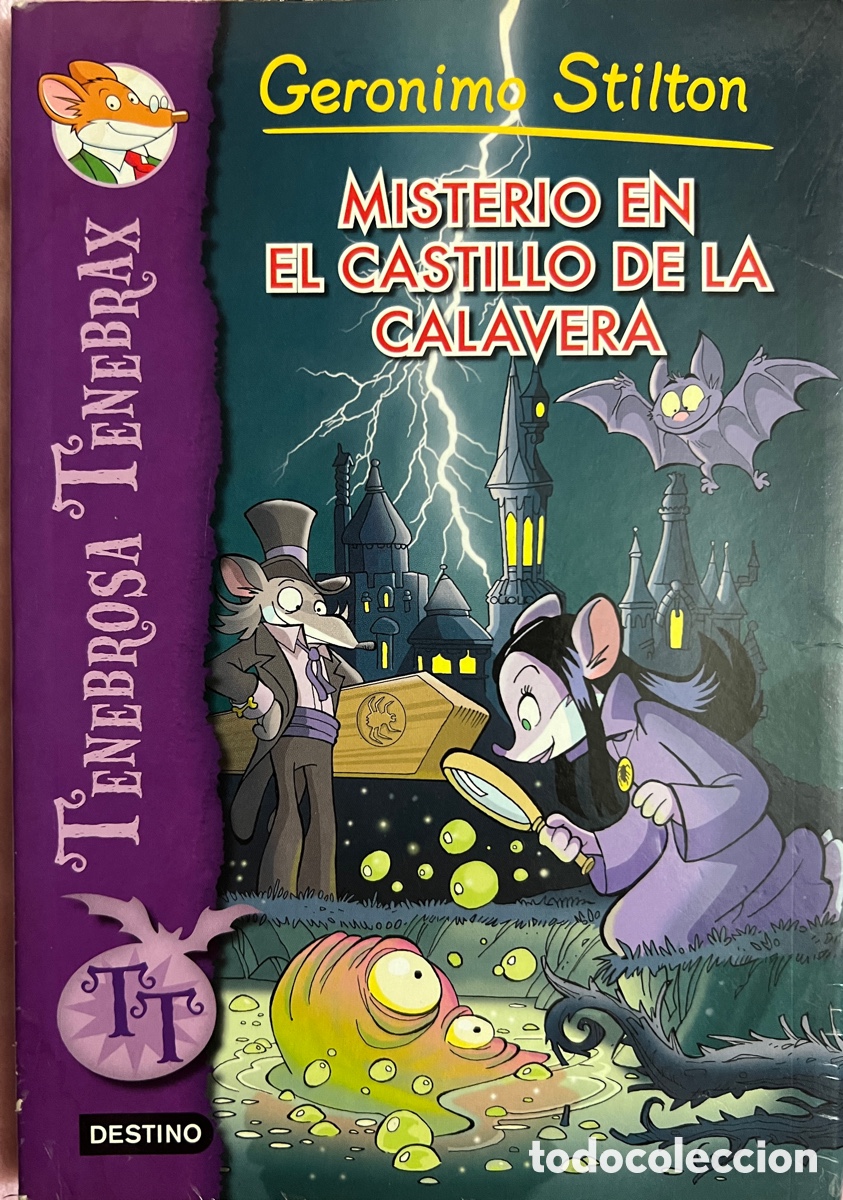 Libros: Libro de Ger&oacute;nimo Stilton Misterio en El Castillo de La Calavera - Foto 1