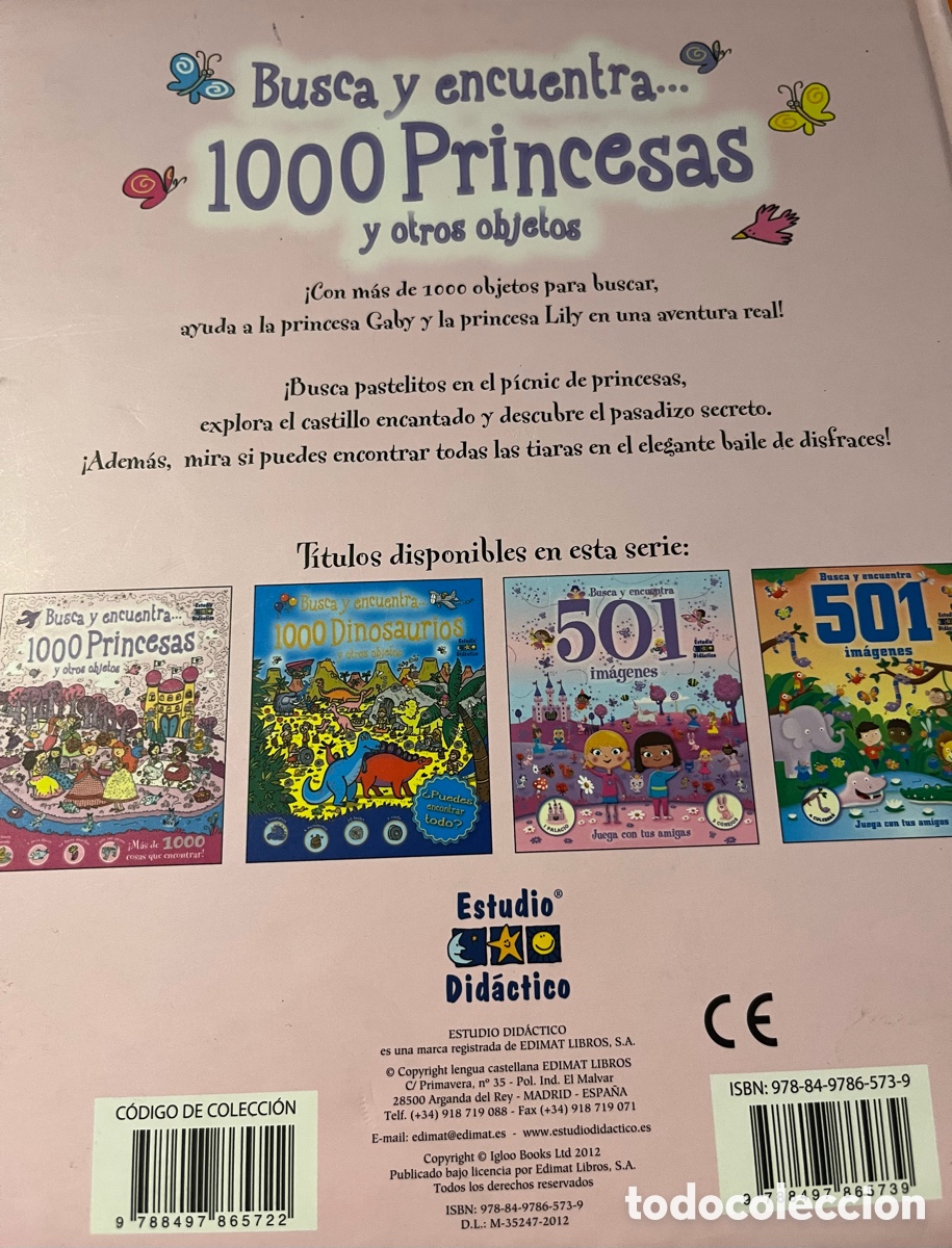 Libros: 1000 Princesas y otros objetos - Foto 5