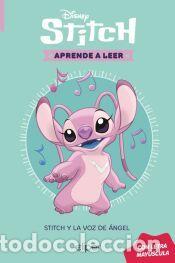 Libros: Disney. Aprende a leer con letra MAY&Uacute;SCULA - Stitch y la voz de &Aacute;ngel - Disney