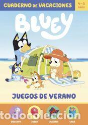 Libros: Bluey. Cuaderno de vacaciones - Juegos de verano (4-5 a&ntilde;os) - Bluey