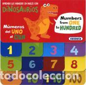 Libros: Aprendo los n&uacute;meros en ingl&eacute;s con dinosaurios - Ediciones, Susaeta