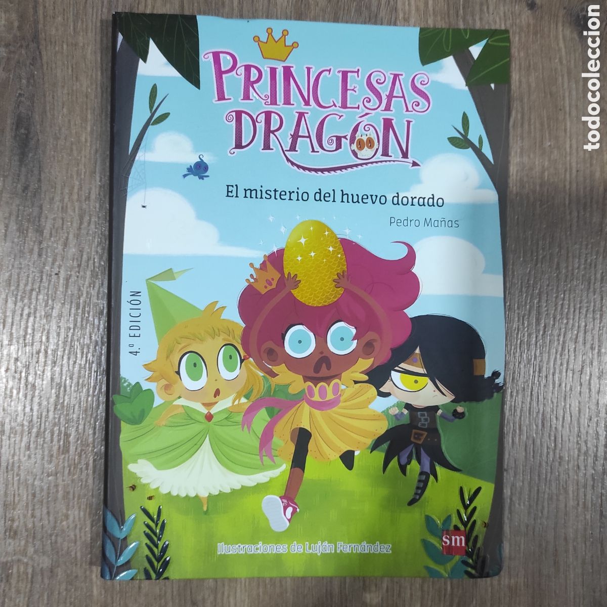 Libros: Princesas Drag&oacute;n: El misterio del huevo dorado &mdash; Libro infantil NUEVO