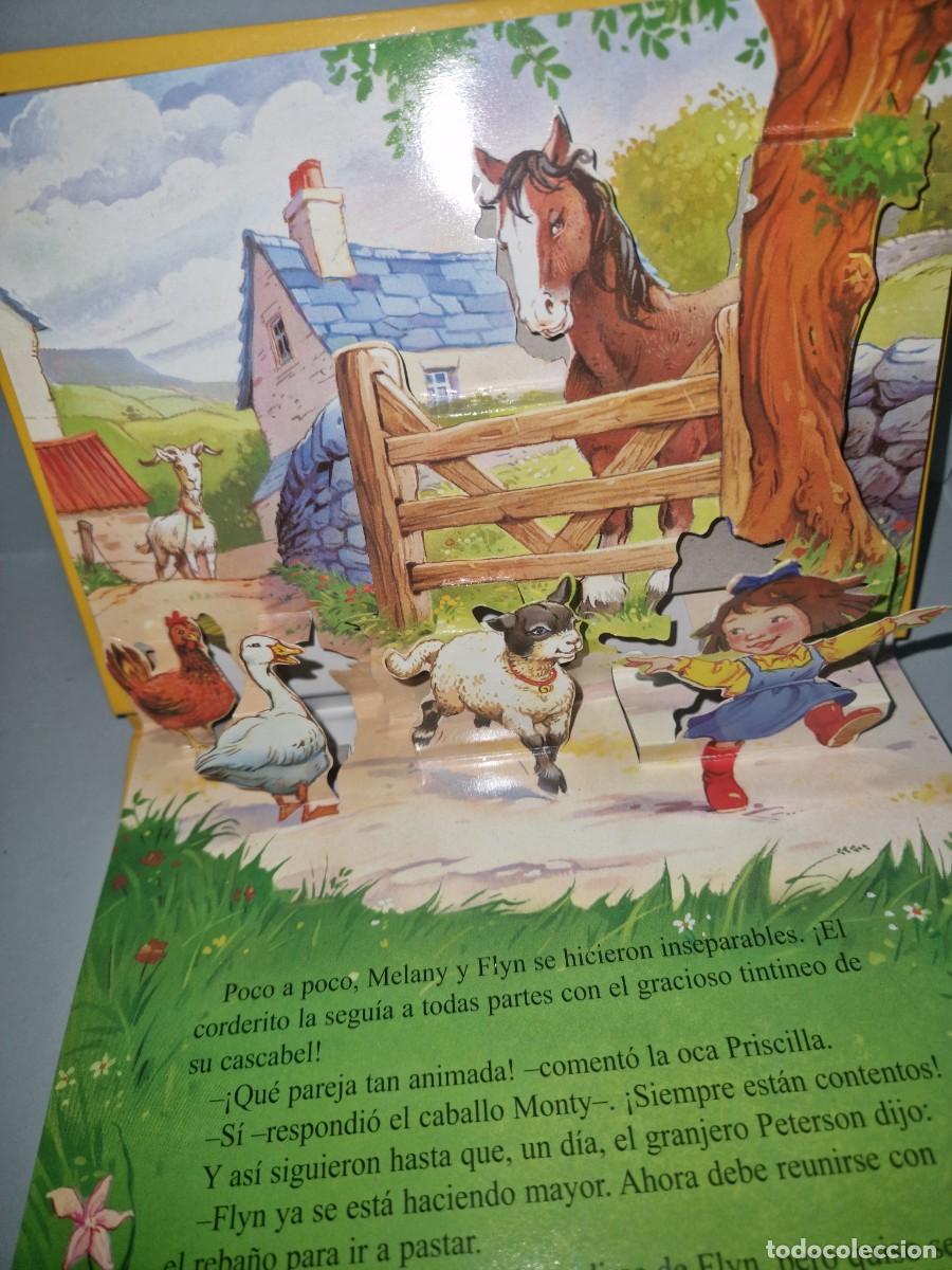 Libros: CUENTOS POP UP DE LA GRANJA DEL PETIRROJO.ELCORDERITO FLYN. ED. SALDA&Ntilde;A.ILUSTRACION DE JOHN PATIENCE