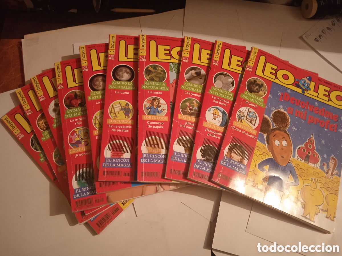 Libros: REVISTA INFANTIL LEO LEO 10 NUMEROS