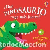 Libros: &iquest;QUE DINOSAURIO RUGE MAS FUERTE? - Taplin, Sam