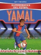 Libros: Supercracks del f&uacute;tbol. Lamine Yamal - Matt y Tom Oldfield