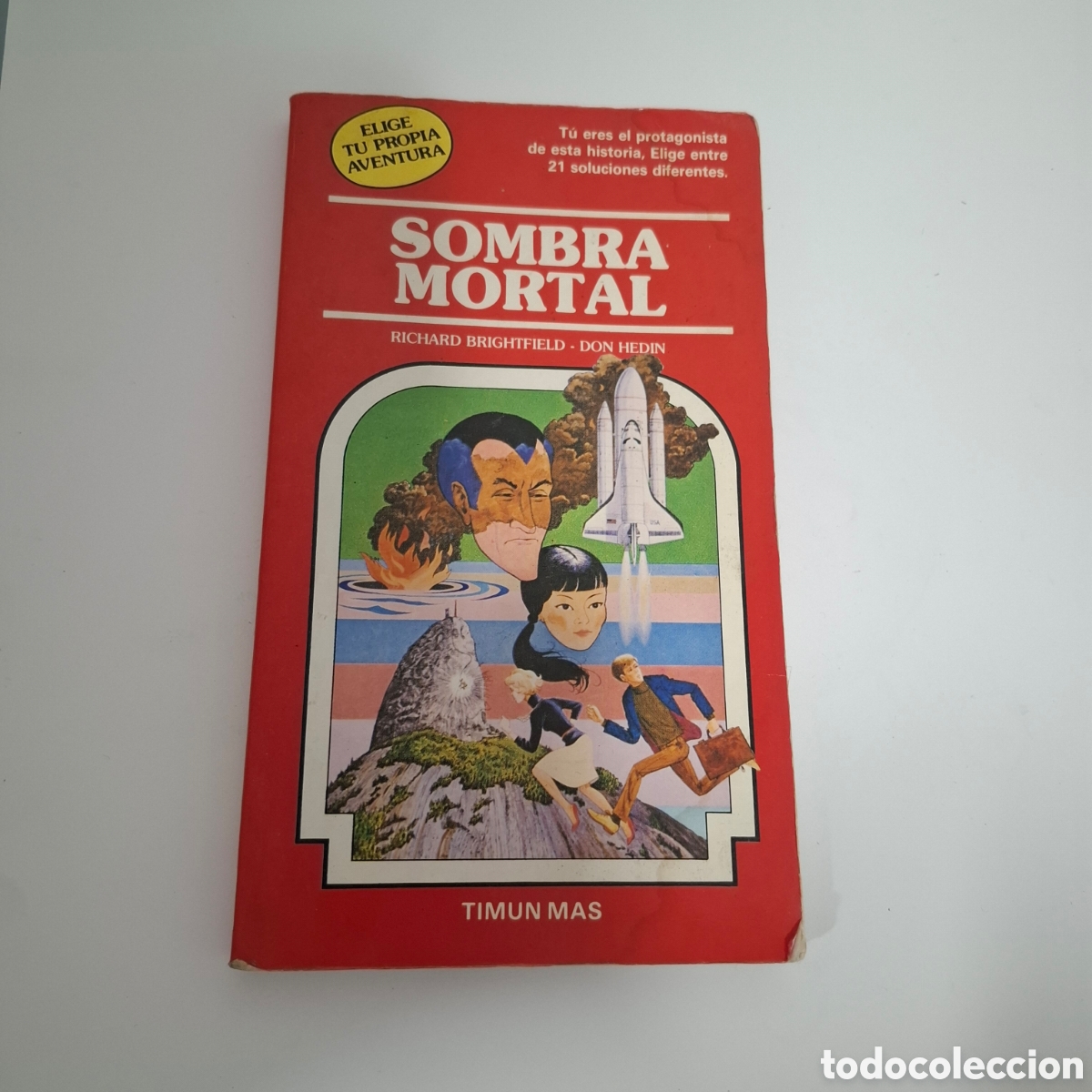 Libros: LIBRO ELIGE TU PROPIA AVENTURA TIMUN MAS A&Ntilde;OS 80 NUMERO 33 SOMBRA MORTAL