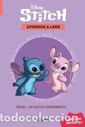 Libros: Disney. Aprende a leer con letra MAY&Uacute;SCULA 6 - &Aacute;ngel, un nuevo experimento. - Disney
