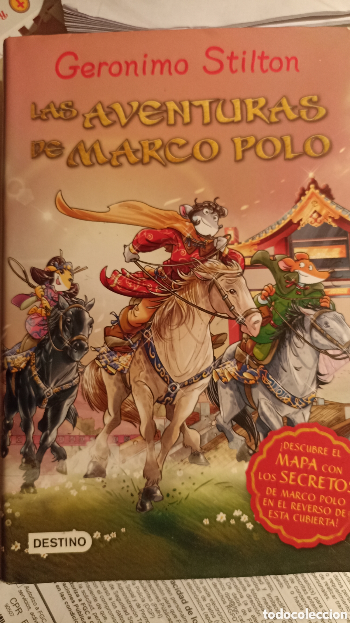 Libros: LAS AVENTURAS DE MARCO POLO - STILTON, GER&Oacute;NIMO