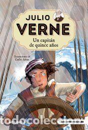 Libros: Julio Verne - Un capit&aacute;n de quince a&ntilde;os (edici&oacute;n actualizada, ilustrada y adaptada) - Verne, Julio