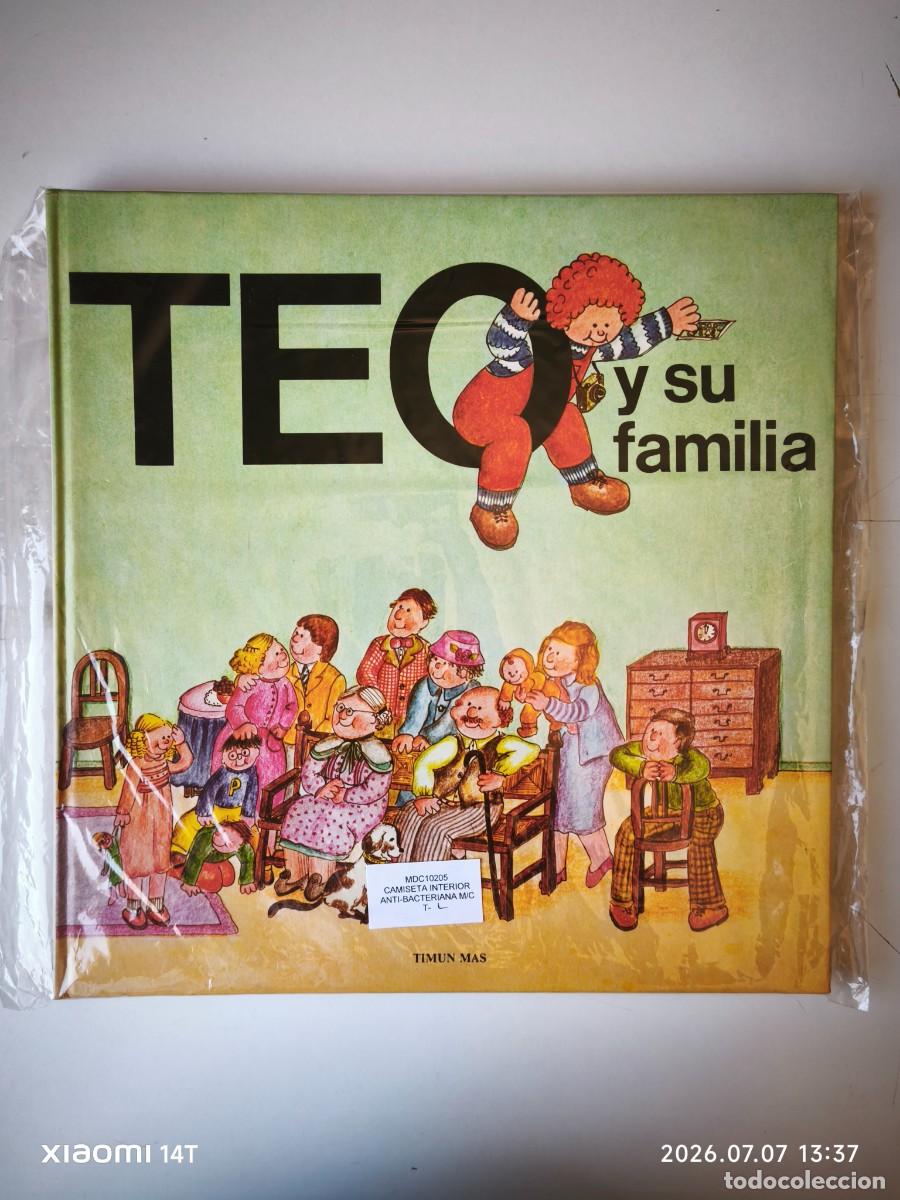 Libros: lOTE 2 ,TEO SE DISFRAZA-TEO Y SU FAMILIA( TIMUN MAS). LIBROS.
