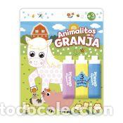 Libros: COLOREA CON PUNTOS - Animalitos de la granja - Ediciones Salda&ntilde;a, S.A.