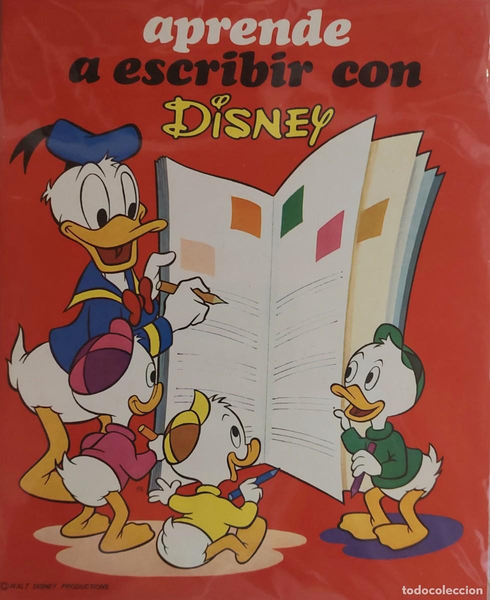 Libros: COLEGIO LOTE DE 2 CUADERNOS NUMEROS Y LETRAS ( DISNEY de E,SUSAETA 1973
