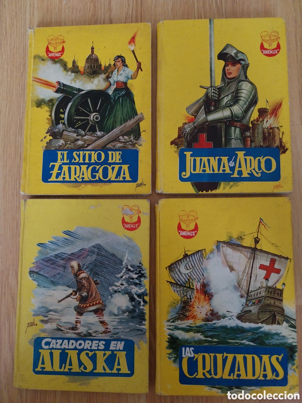 Libros: Lote 4 libros Colecci&oacute;n Amenus. N&deg; 1-3-11-17