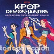 Libros: KPop Demon Hunters: libro oficial para colorear deluxe - Netflix