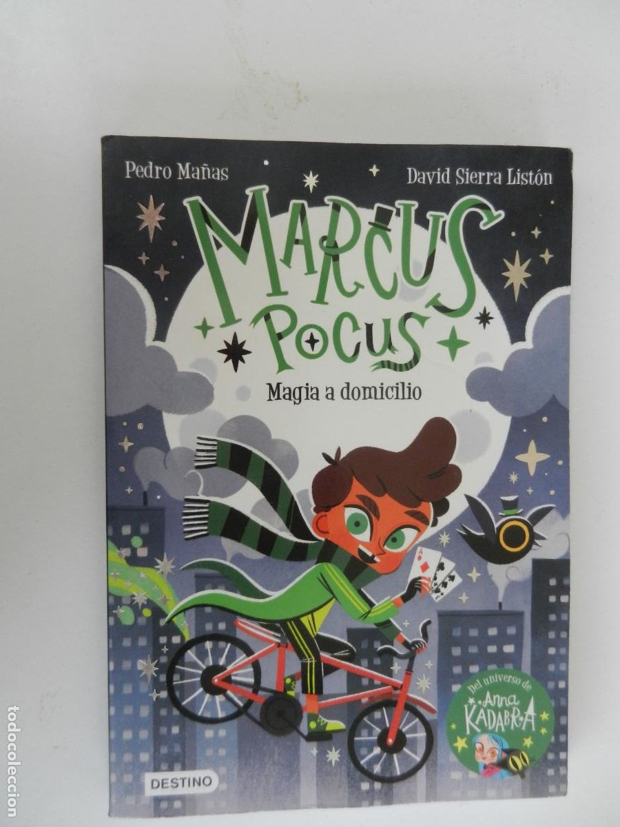 Libros: MARCUS POCUS - MAGIA A DOMICILIO - N&ordm; 1- PEDRO MA&Ntilde;AS - DAVID SIERRA - DESTINO 2022