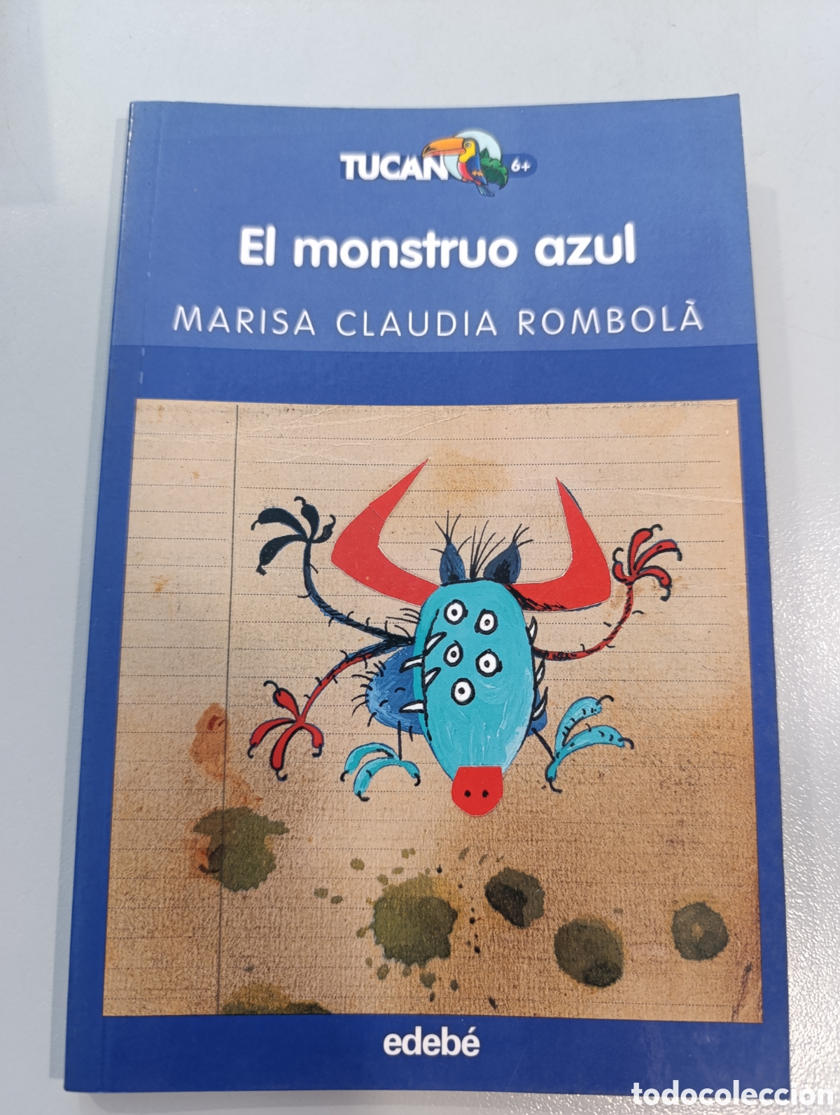 Libros: El monstruo azul Marisa Claudia Rombol&agrave;