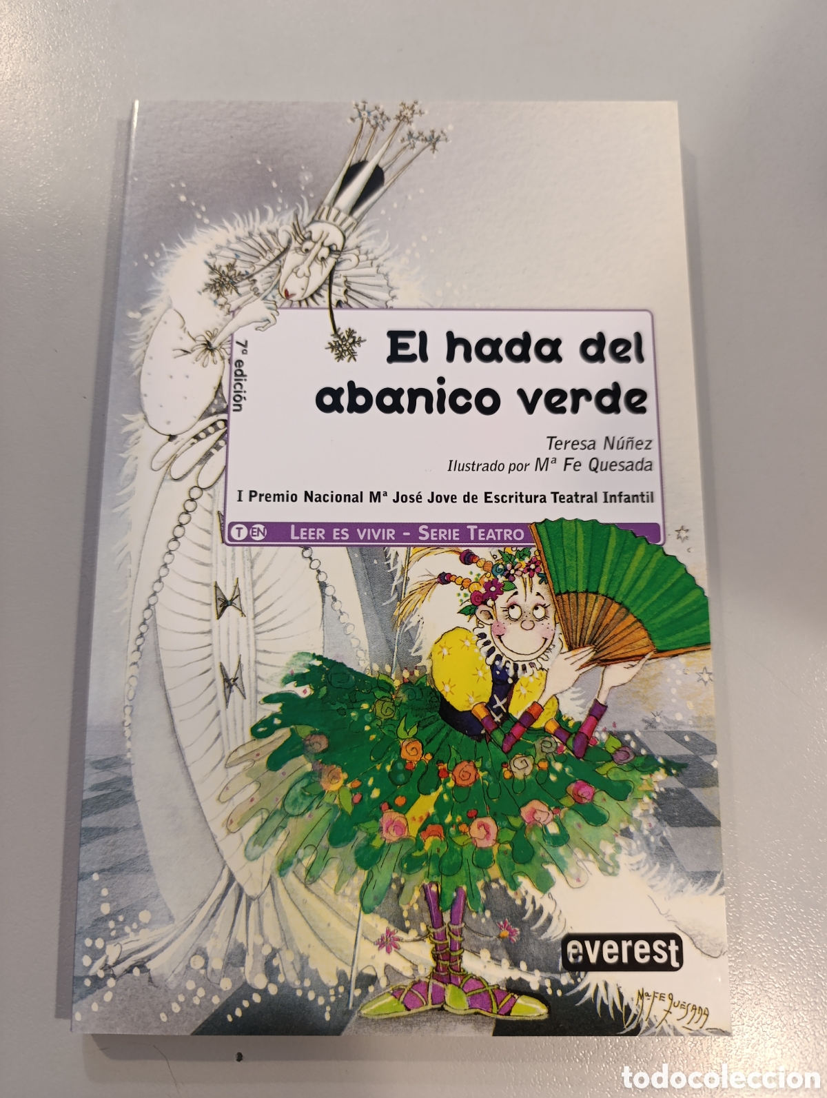 Libros: El hada del abanico verde Teresa N&uacute;&ntilde;ez Mar&iacute;a Fe Quesada