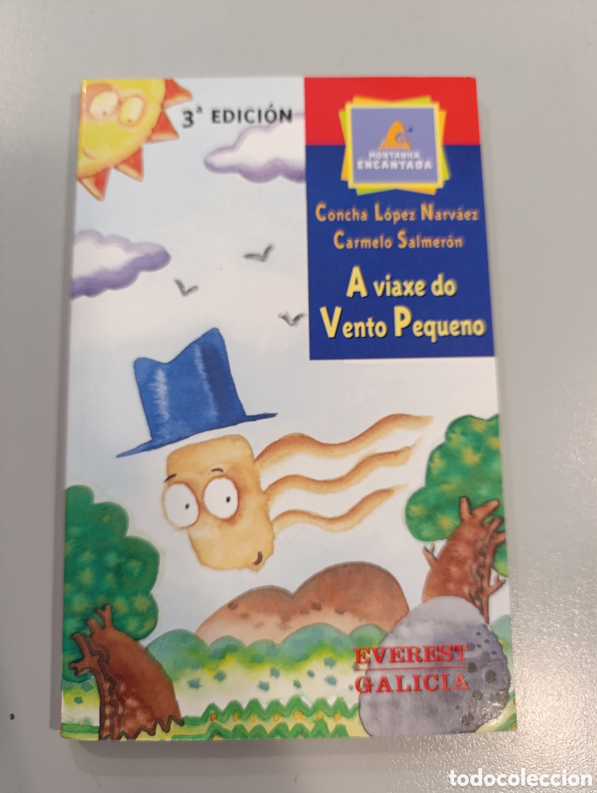 Libros: A viaxe do Vento Pequeno Concha L&oacute;pez Narv&aacute;ez Carmelo Salmer&oacute;n