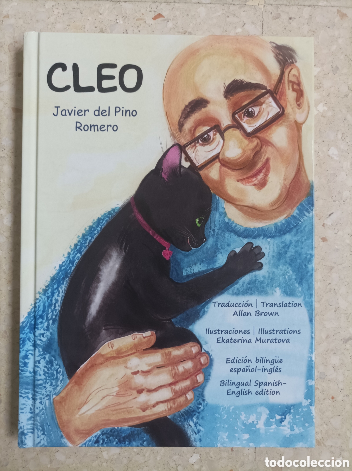 Livros: Libro Biling&uuml;e Cleo -Javier del Pino Romero ni&ntilde;os y adultos amante de los gatos