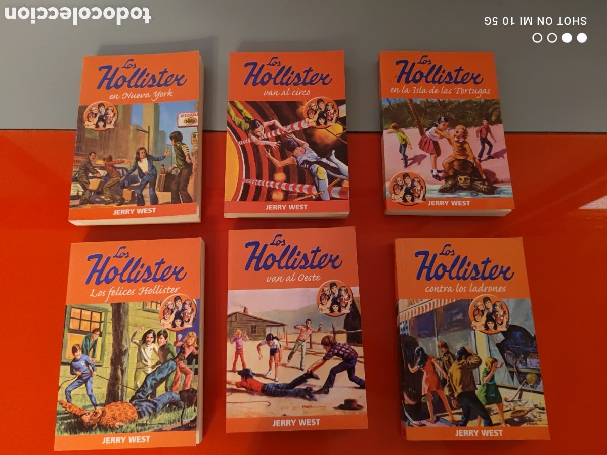 Libros: Lote 6 Libros Los Hollister-Ediciones Toray, Muy buen estado