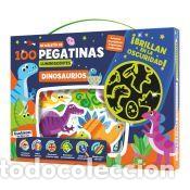 Libros: MALETIN 100 PEGATINAS LUMINESCENTES - DINOSAURIOS - PATIMPATAM